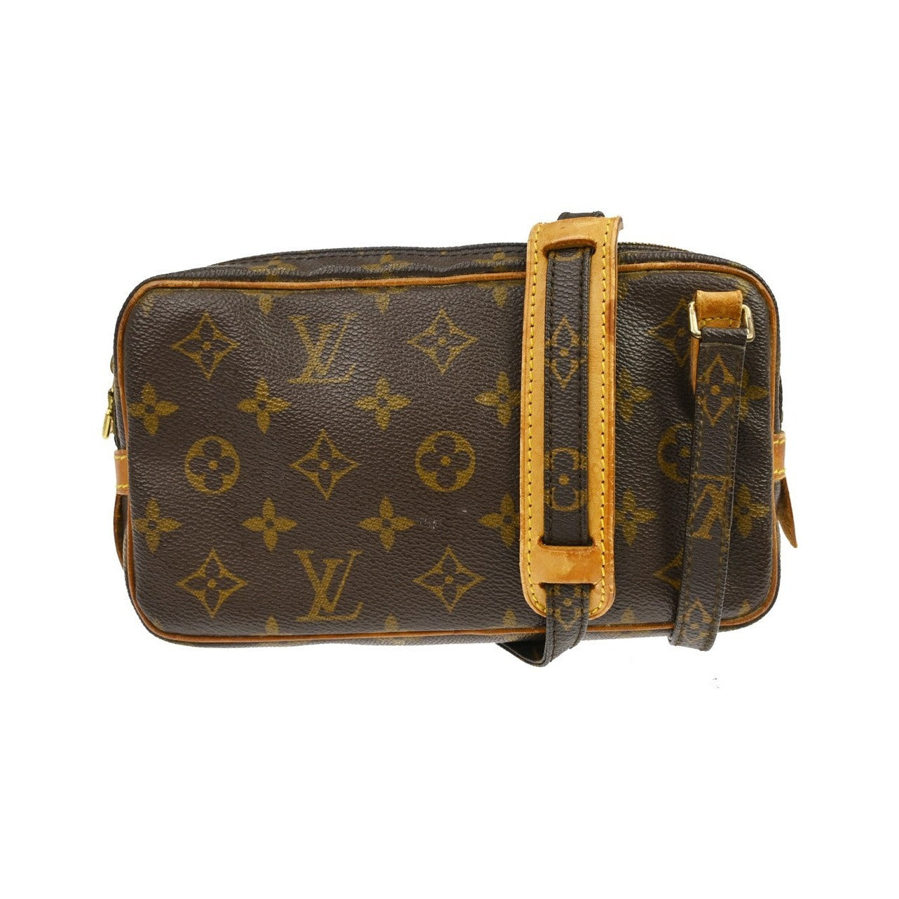 Louis Vuitton Marly Monogram, Brown, Canvas, Handbag