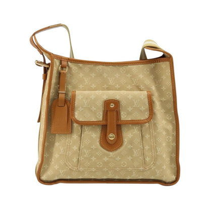 Louis Vuitton Mary Kate Messenger Mini Lin, Beige, Canvas, Shoulder Bag
