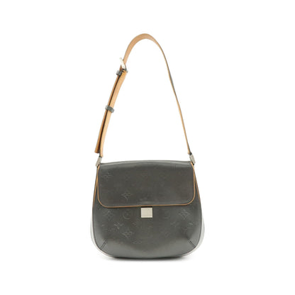 Louis Vuitton Mat Webster Street Monogram Vernis, Black, Leather, Handbag