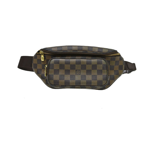 Louis Vuitton Melville Waist Damier, Brown, Canvas, Handbag