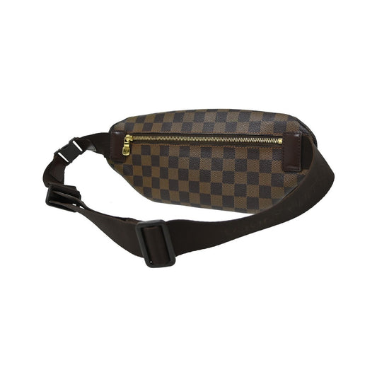 Louis Vuitton Melville Waist Damier, Brown, Canvas, Handbag