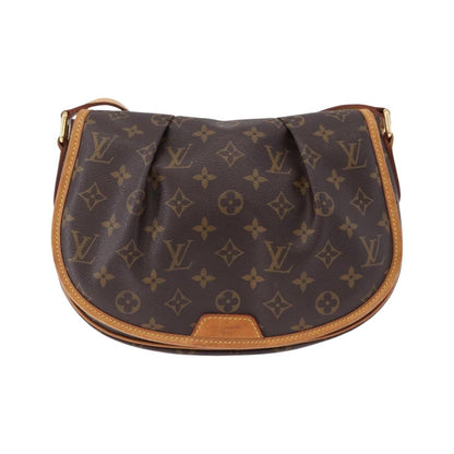 Louis Vuitton Menilmontant Monogram Canvas, Brown, Canvas, Handbag