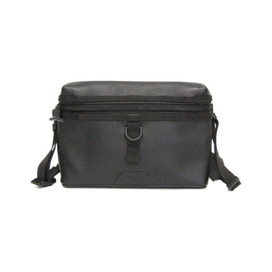 Louis Vuitton Messenger Dark Infinity Leather with Monogram Eclipse Glaze Canvas, Black, Leather, Shoulder Bag