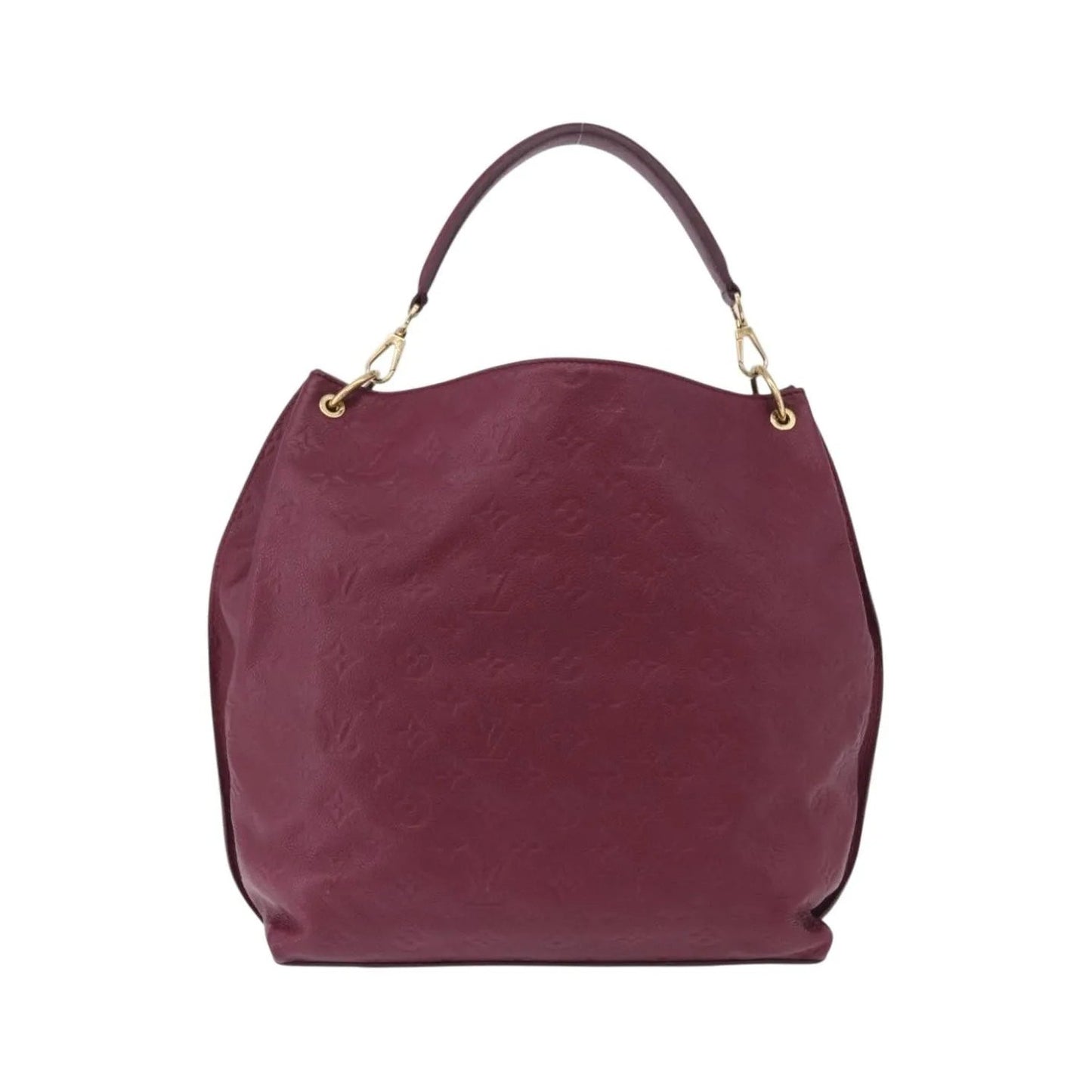 Louis Vuitton Metis Hobo Monogram Empreinte Leather, Burgundy, Leather, Handbag