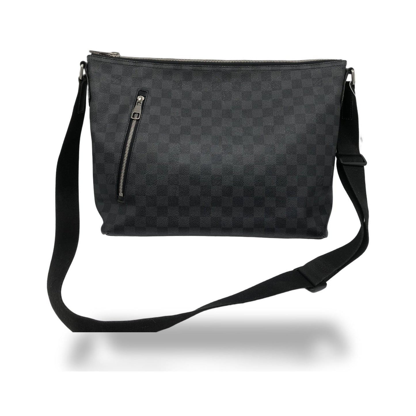Louis Vuitton Mick Messenger Damier Graphite, Black, Canvas, Shoulder Bag