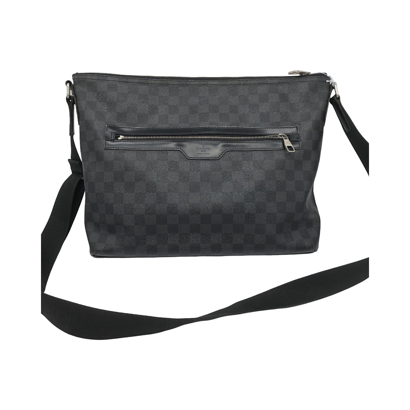 Louis Vuitton Mick Messenger Damier Graphite, Black, Canvas, Shoulder Bag