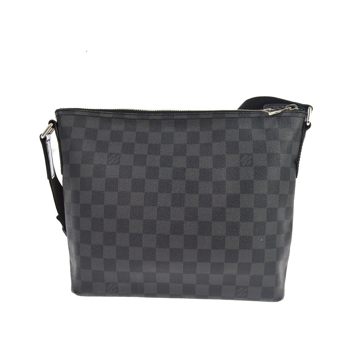 Louis Vuitton Mick Messenger Damier Graphite, Black, Canvas, Handbag