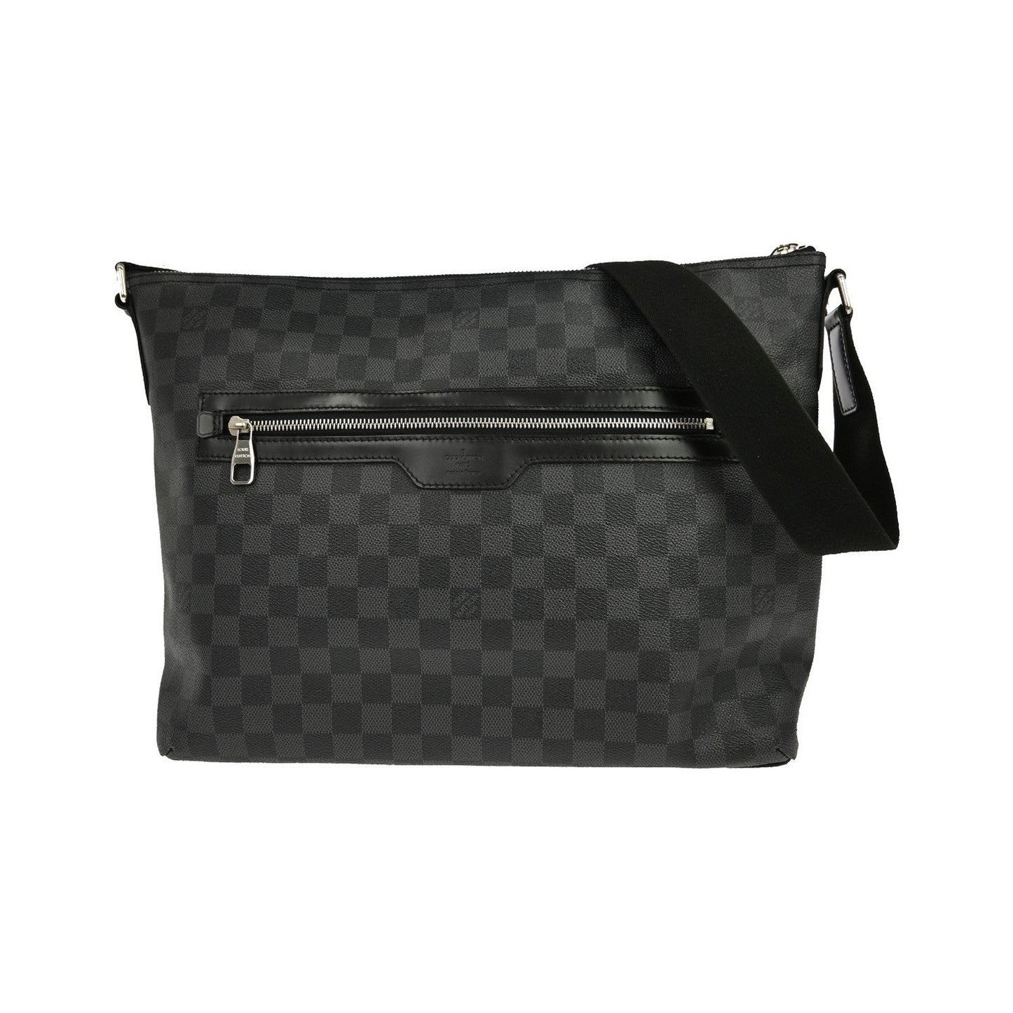 Louis Vuitton Mick NM Messenger Damier Graphite, Black, Canvas, Shoulder Bag