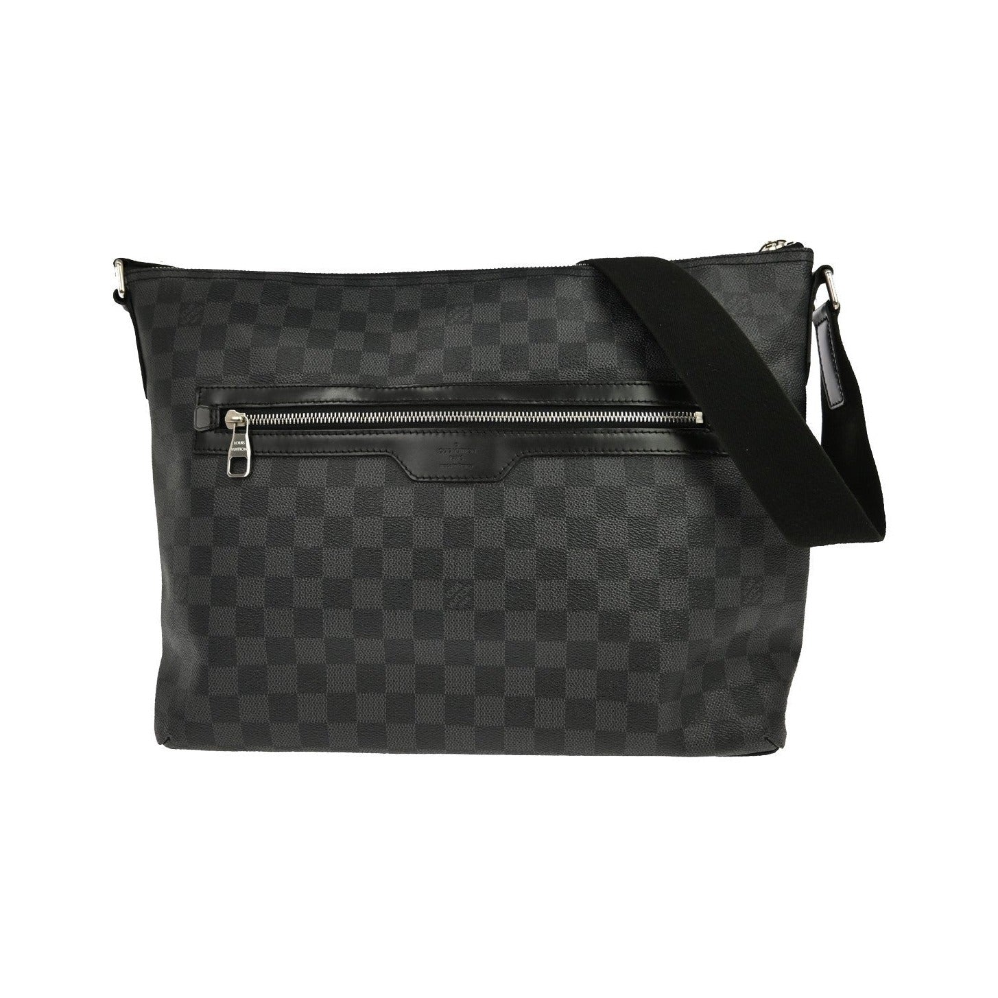 Louis Vuitton Mick NM Messenger Damier Graphite, Black, Canvas, Shoulder Bag