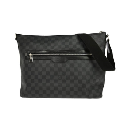 Louis Vuitton Mick NM Messenger Damier Graphite, Black, Canvas, Shoulder Bag