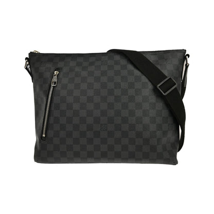 Louis Vuitton Mick NM Messenger Damier Graphite, Black, Canvas, Shoulder Bag