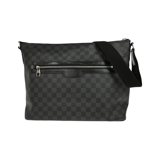 Louis Vuitton Mick NM Messenger Damier Graphite, Black, Canvas, Shoulder Bag