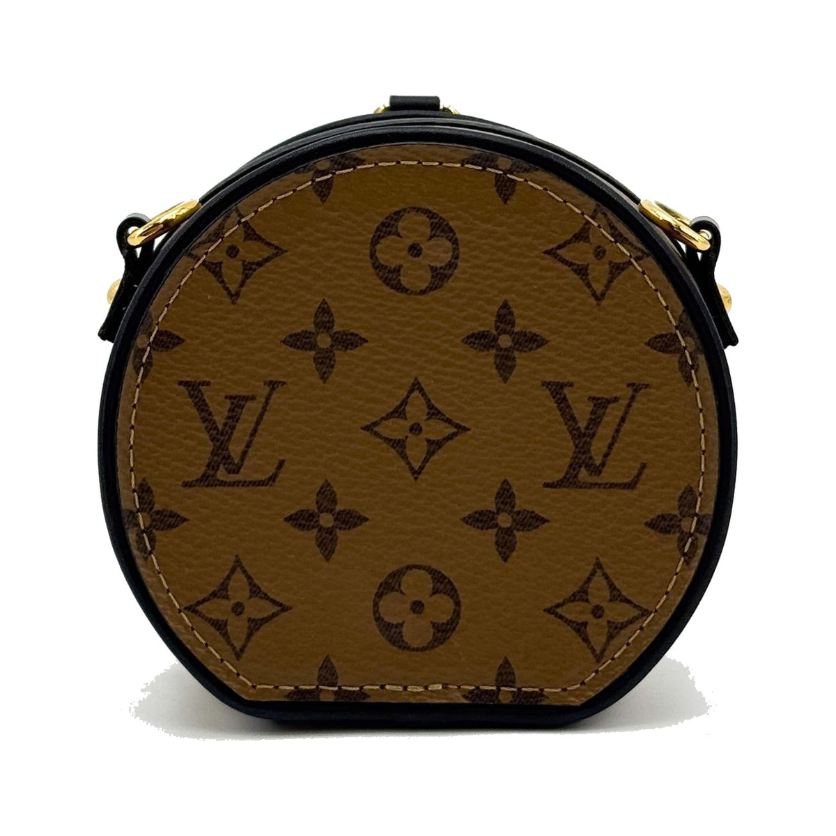 Louis Vuitton Mini Boite Chapeau Reverse Monogram Canvas, Brown, Canvas, Handbag