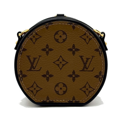 Louis Vuitton Mini Boite Chapeau Reverse Monogram Canvas, Brown, Canvas, Handbag
