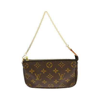 Louis Vuitton Mini pochette accessoires Canvas, Brown, Canvas, Clutch