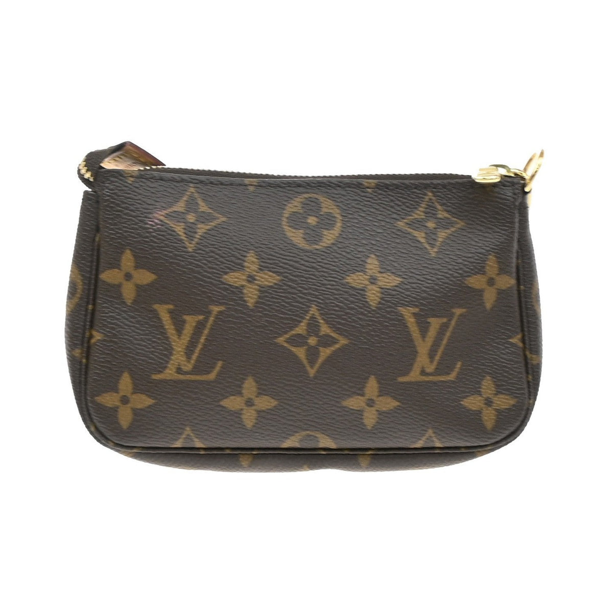 Louis Vuitton Mini pochette accessoires Canvas, Brown, Canvas, Clutch