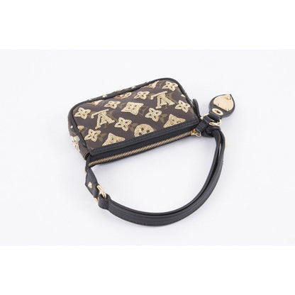 Louis Vuitton Mini Pochette Shoulder Bag Brown - Brandsamsara