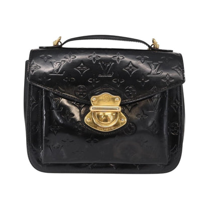 Louis Vuitton Mirada Monogram Vernis, Black, Patent Leather, Handbag