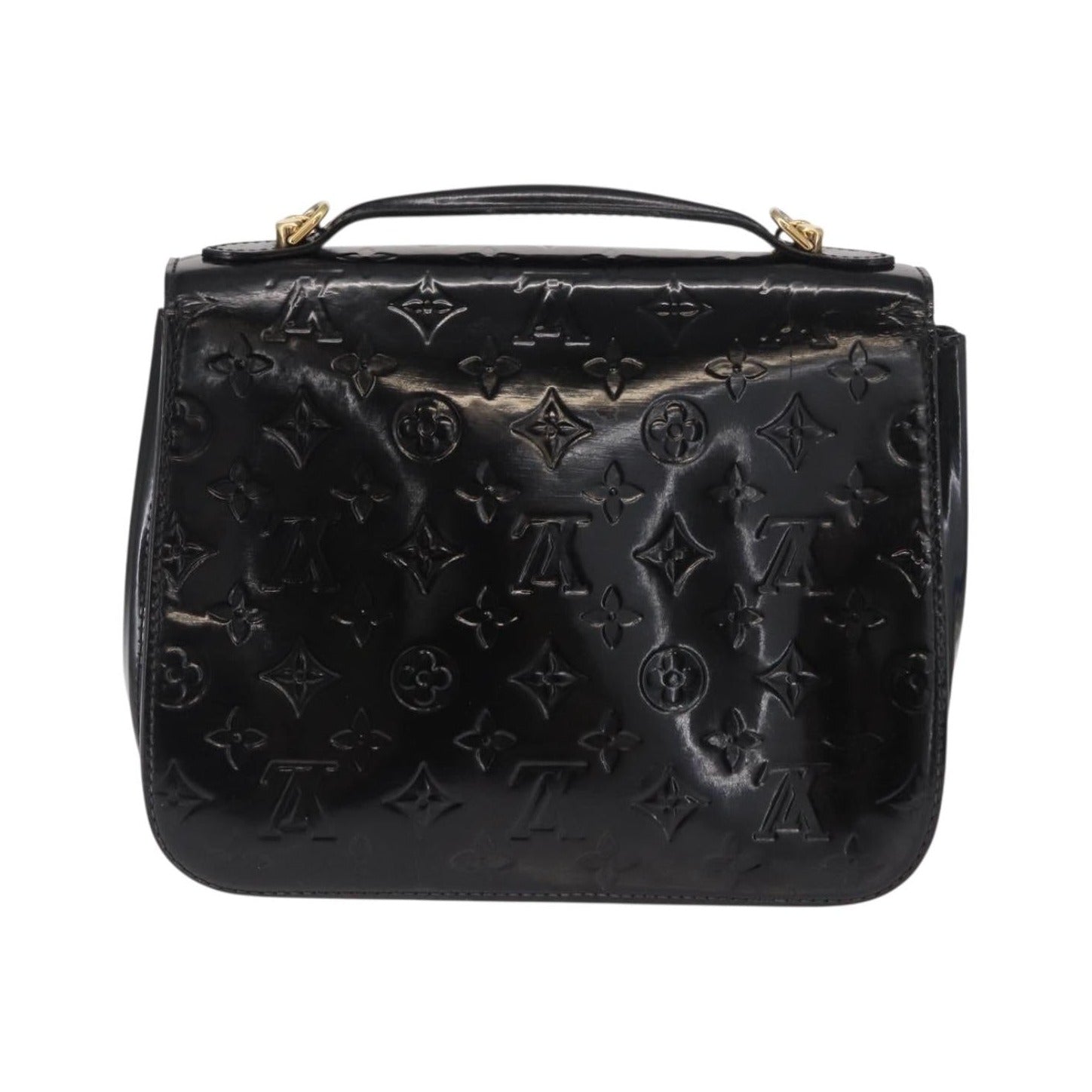 Louis Vuitton Mirada Monogram Vernis, Black, Patent Leather, Handbag