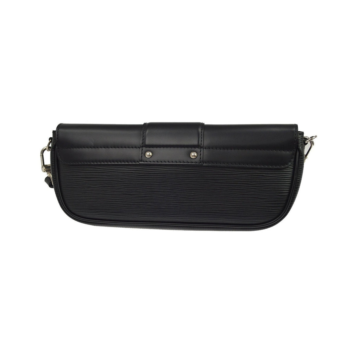 Louis Vuitton Montaigne Clutch Epi Leather, Black, Leather, Clutch