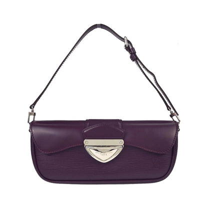 Louis Vuitton Montaigne Clutch Epi Leather, Purple, Leather, Clutch