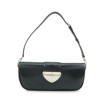 Louis Vuitton Montaigne Clutch Epi Leather, Black, Leather, Clutch
