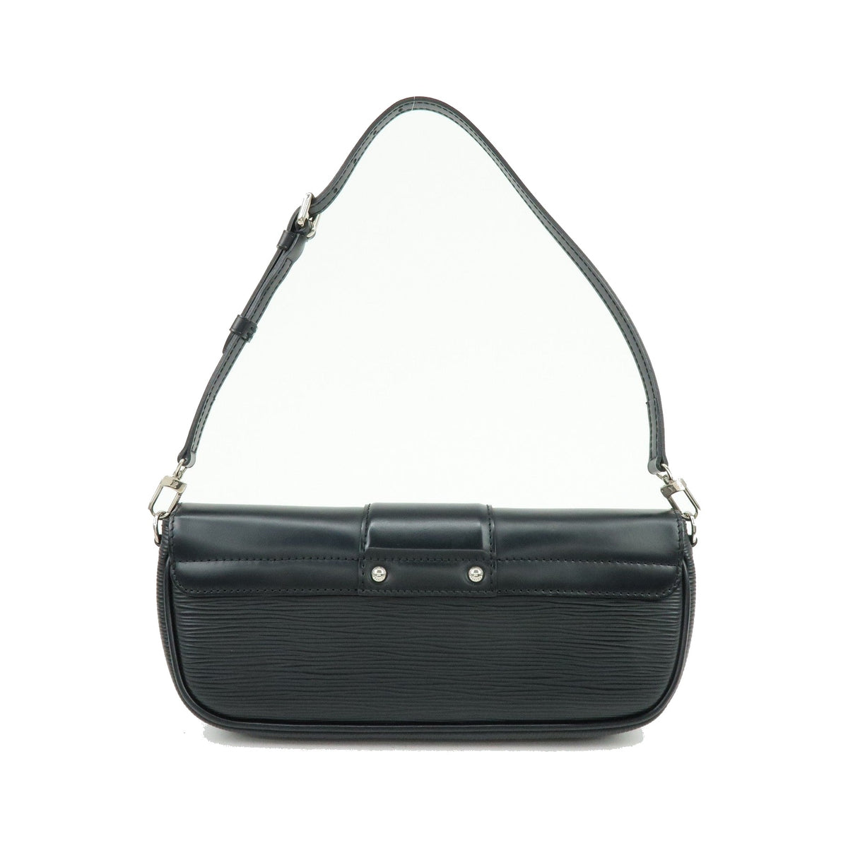 Louis Vuitton Montaigne Clutch Epi Leather, Black, Leather, Clutch