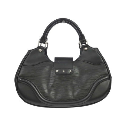 Louis Vuitton Montaigne Sac Epi Leather, Black, Leather, Handbag