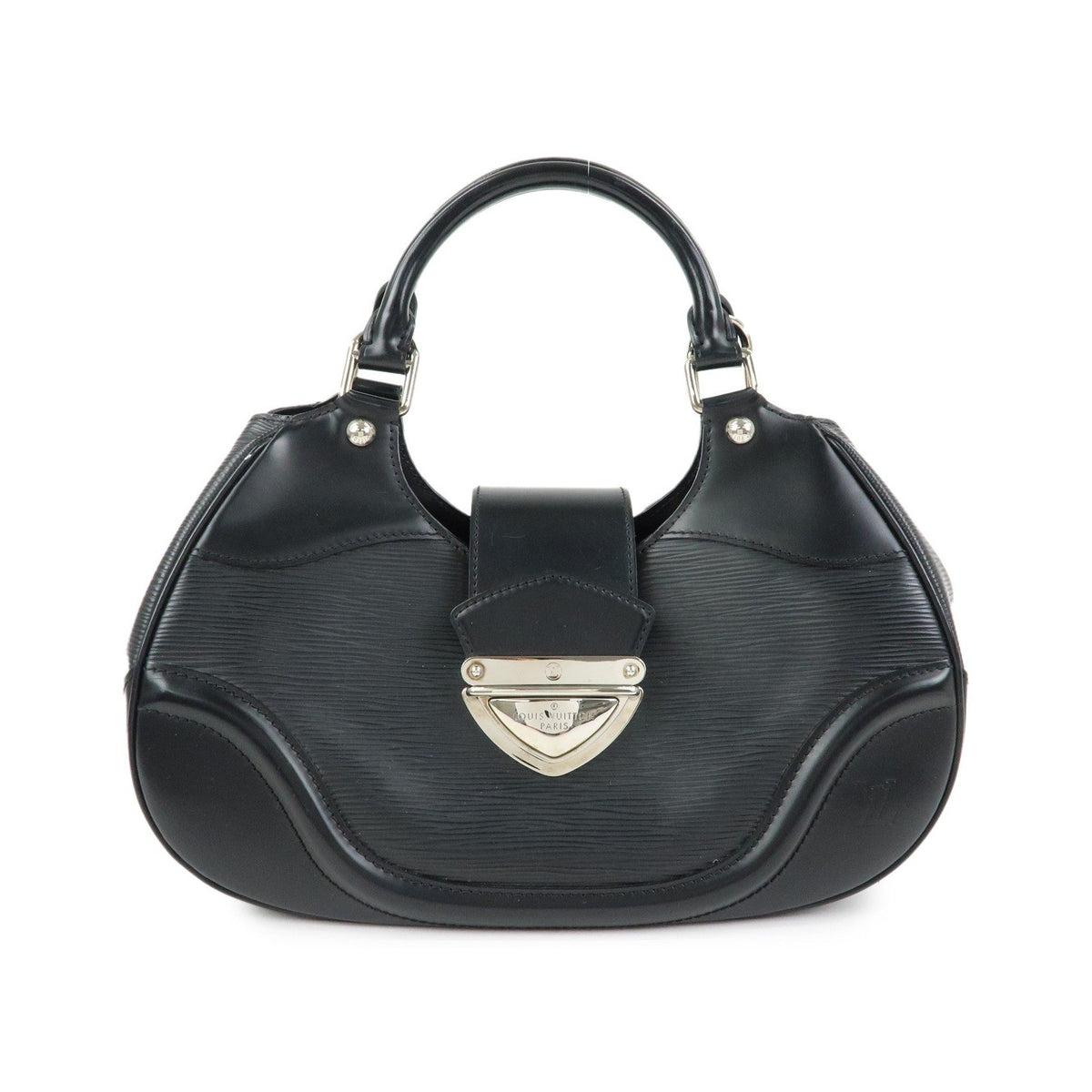 Louis Vuitton Montaigne Sac Epi Leather, Black, Leather, Handbag