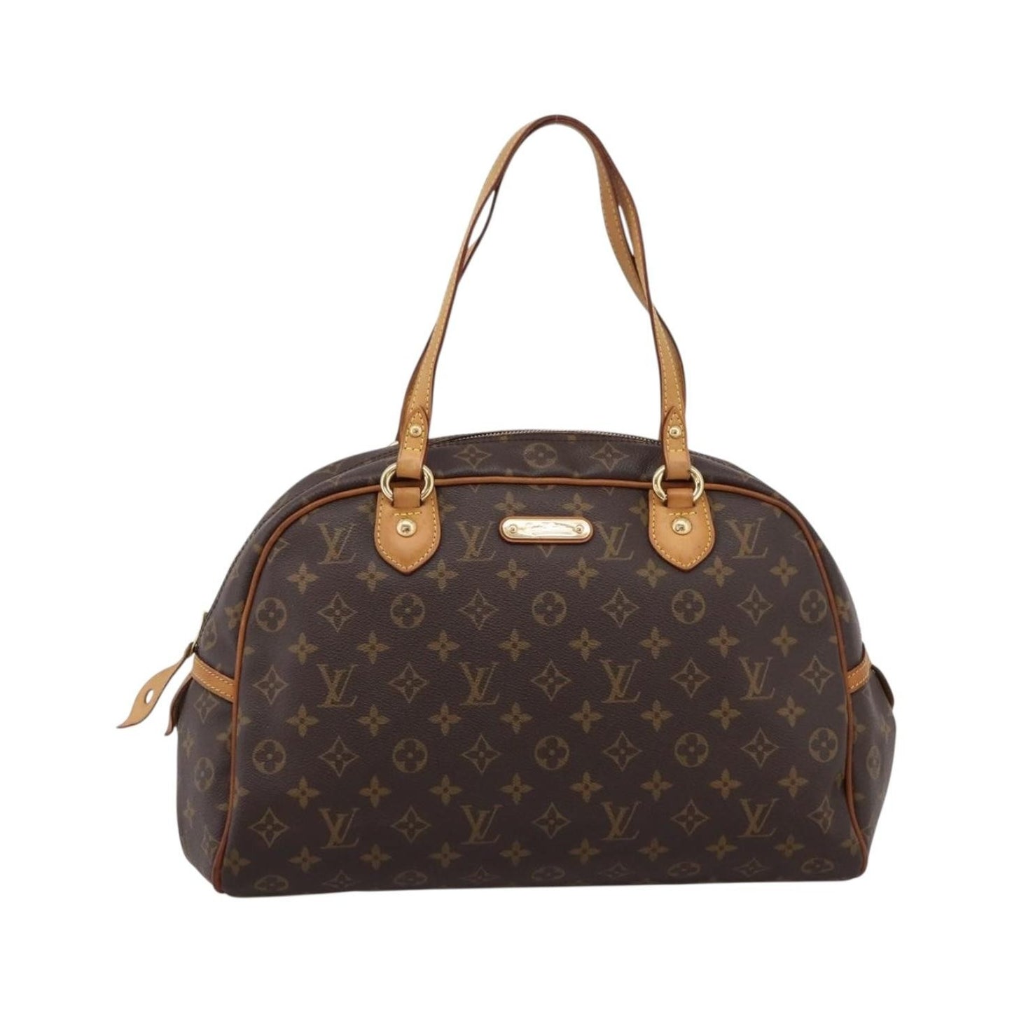 Louis Vuitton Montorgueil Monogram Canvas, Brown, Canvas, Handbag