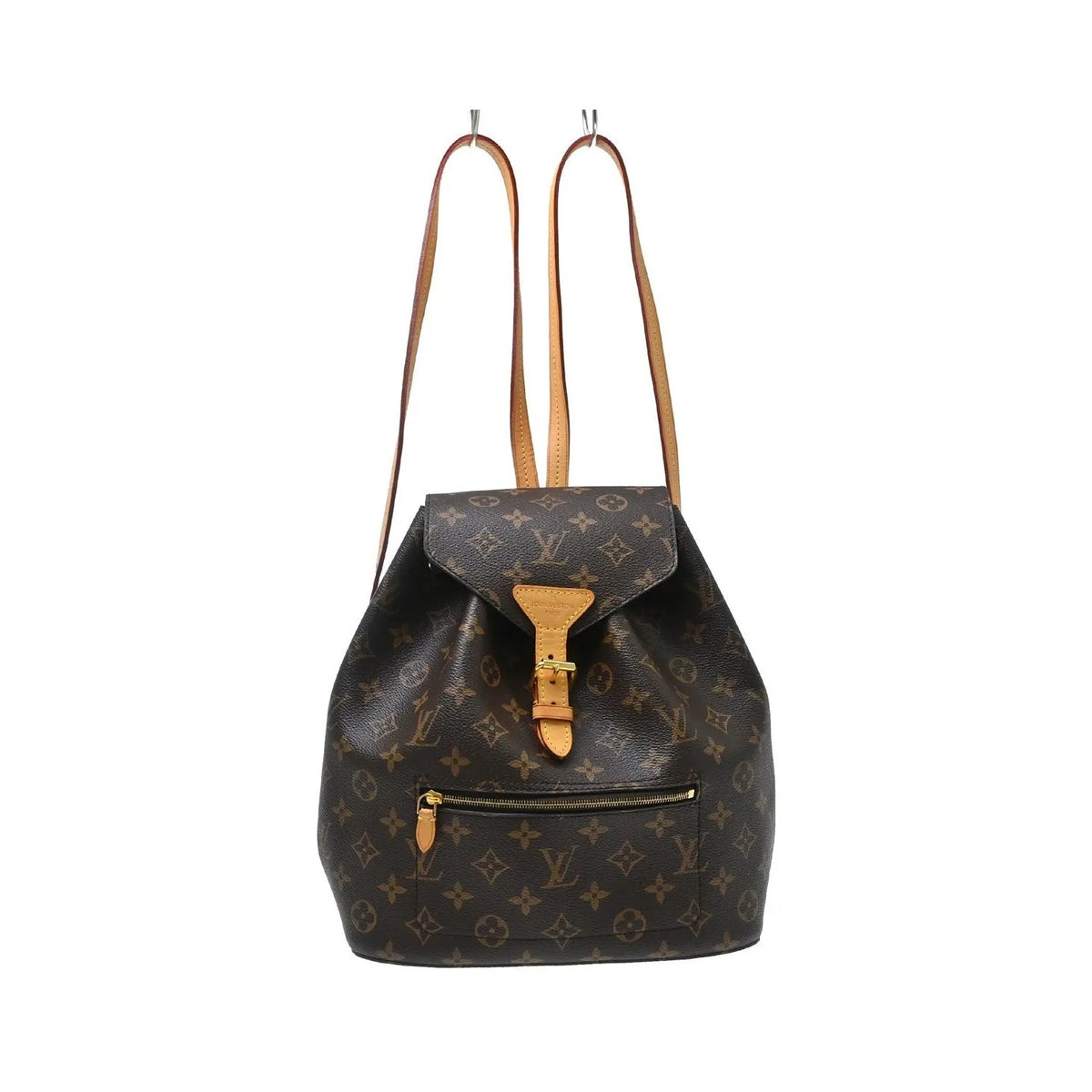 Louis Vuitton Montsouris NM Monogram Canvas, Brown, Canvas, Backpack