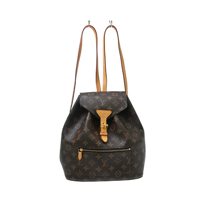 Louis Vuitton Montsouris NM Monogram Canvas, Brown, Canvas, Backpack
