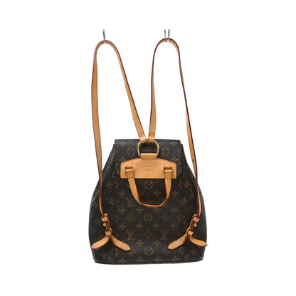 Louis Vuitton Montsouris NM Monogram Canvas, Brown, Canvas, Backpack