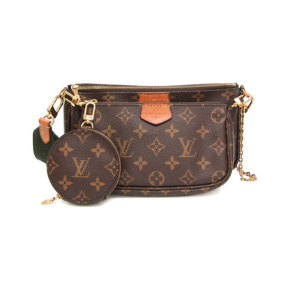 Louis Vuitton Multi Pochette Accessoires Pouch Monogram Canvas, Brown, Canvas, Clutch