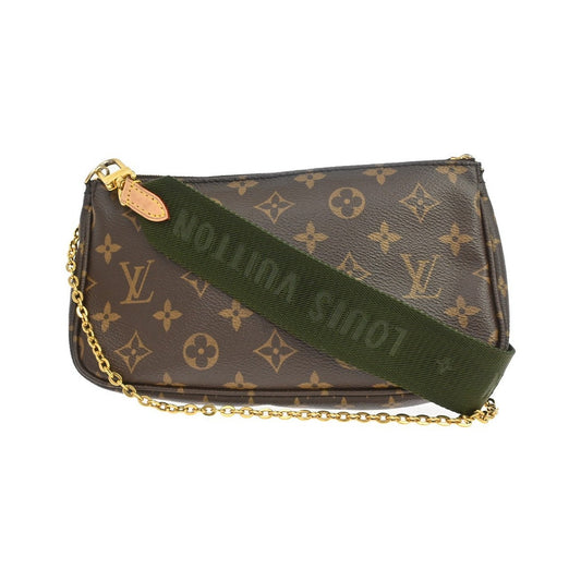 Louis Vuitton Multi-Pochette Monogram, Brown, Canvas, Clutch