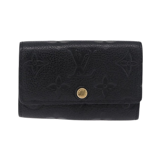 Louis Vuitton Multiclés 6 monogramme empreinte, Black, Leather, Wallet