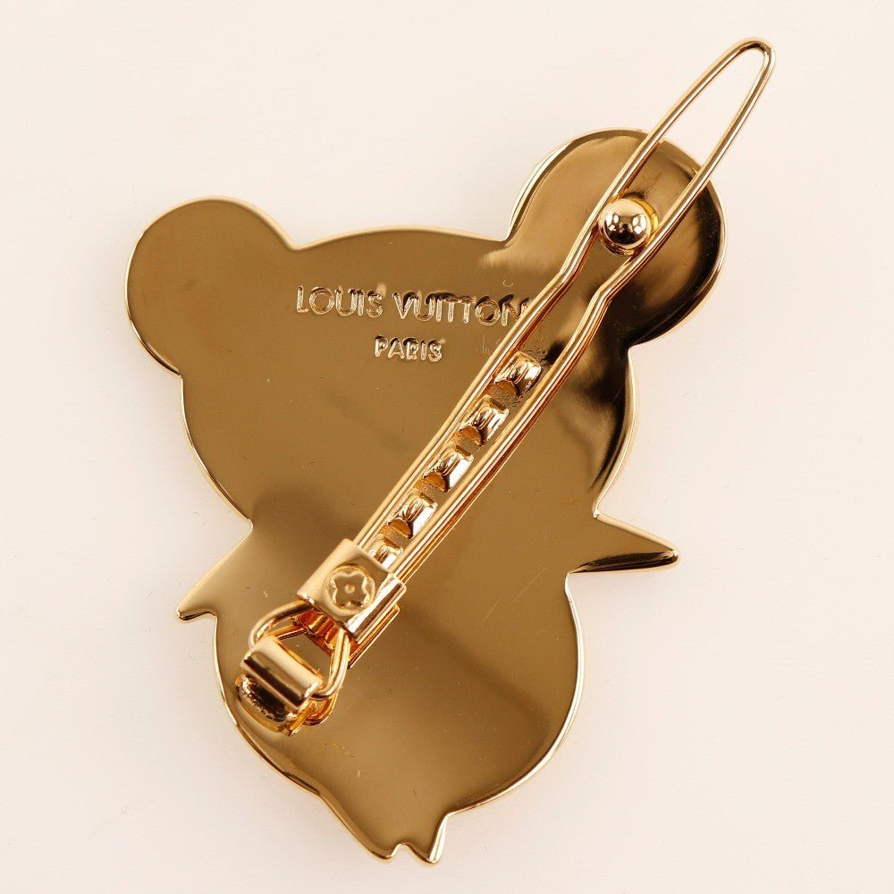 Louis Vuitton Murakami Panda Hair Clip Barette - Brandsamsara
