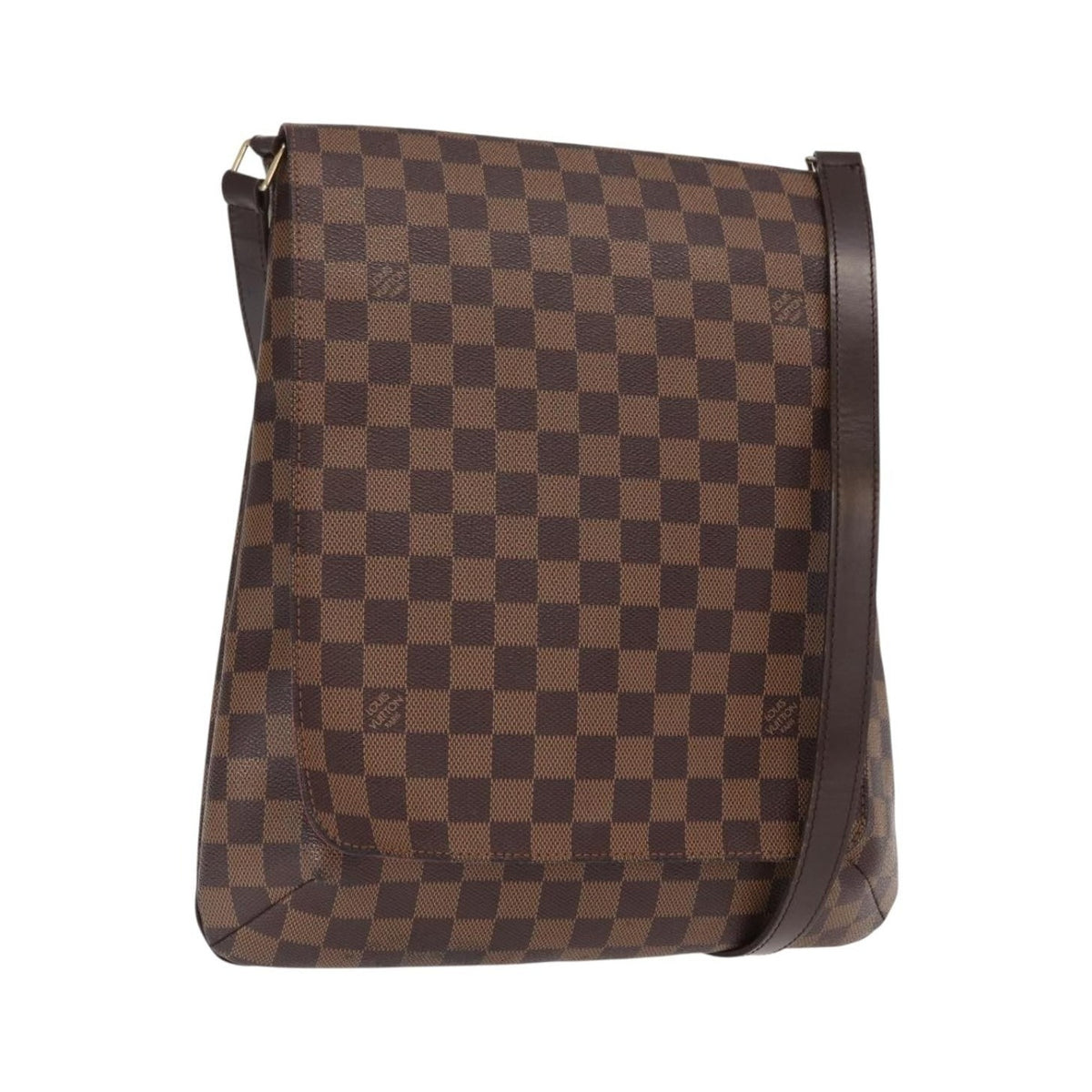 Louis Vuitton Musette Damier, Brown, Canvas, Handbag