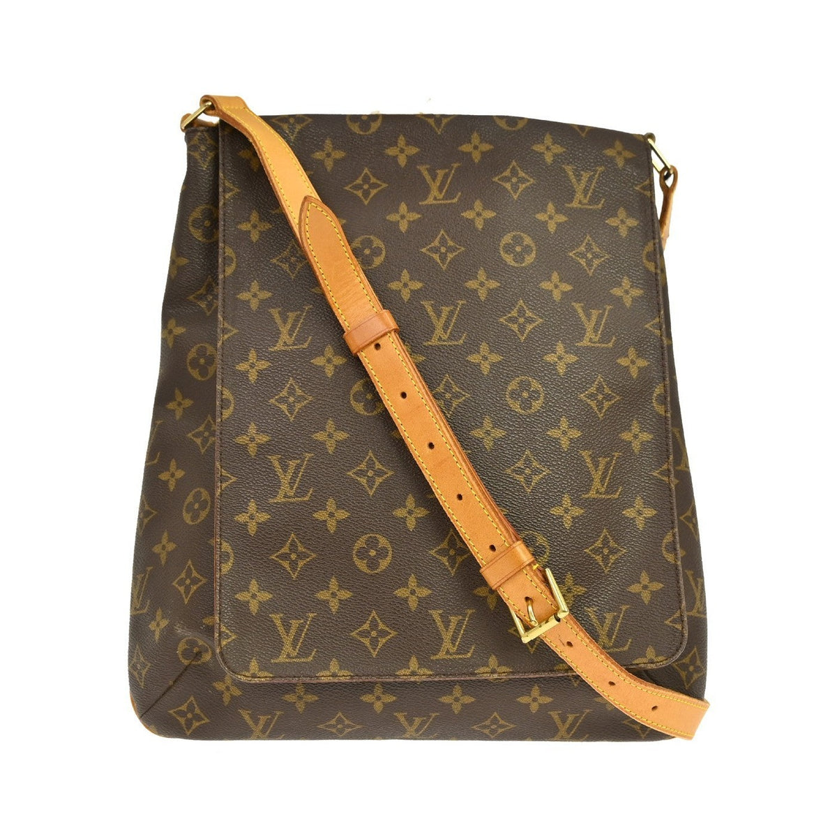 Louis Vuitton Musette Monogram Canvas, Brown, Canvas, Handbag