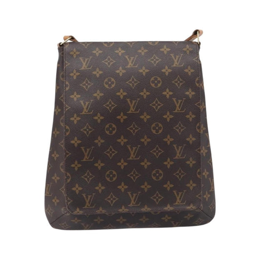 Louis Vuitton Musette Monogram Canvas, Brown, Canvas, Handbag