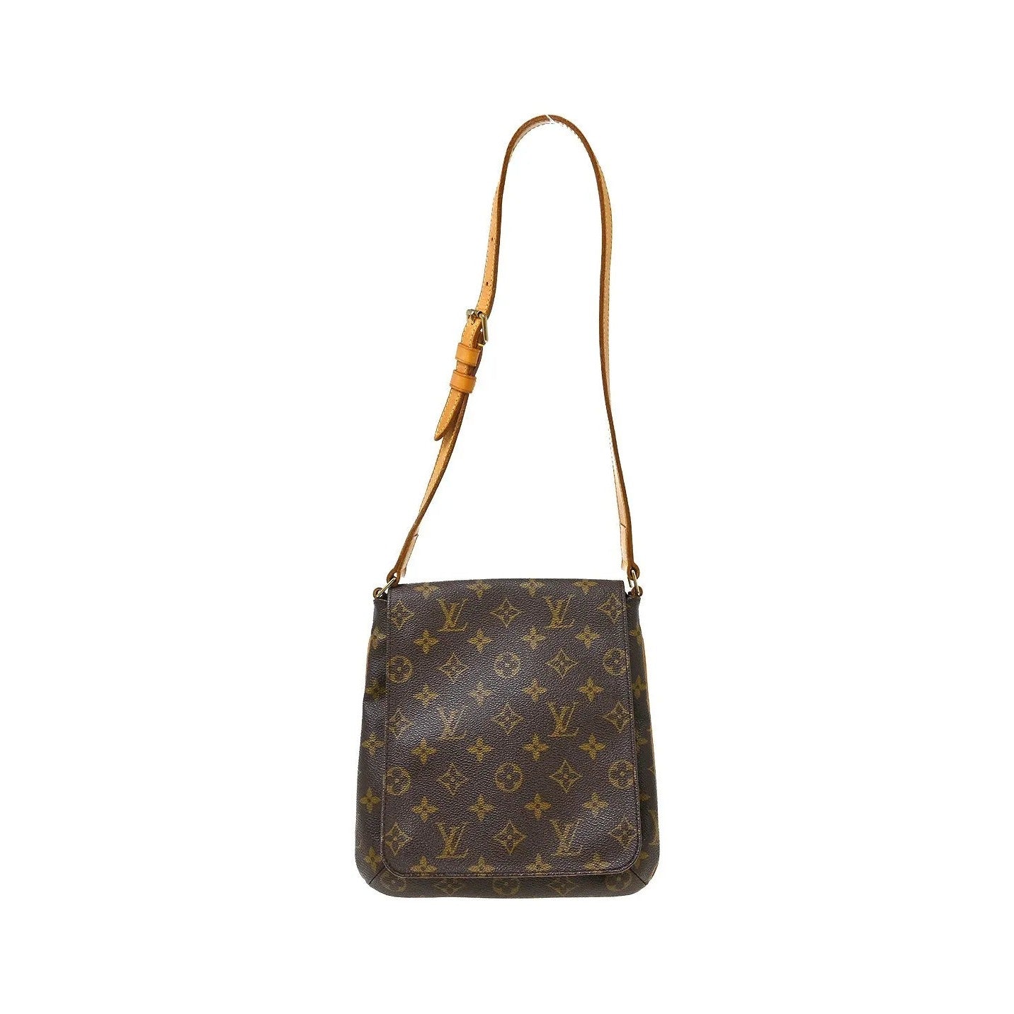 Louis Vuitton Musette Salsa Monogram Canvas, Brown, Canvas, Shoulder Bag