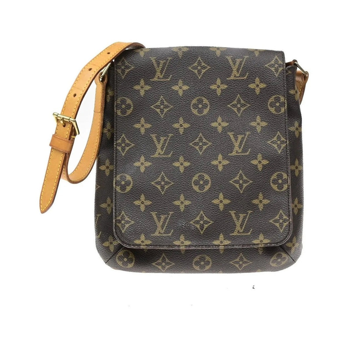 Louis Vuitton Musette Salsa Monogram Canvas, Brown, Canvas, Shoulder Bag