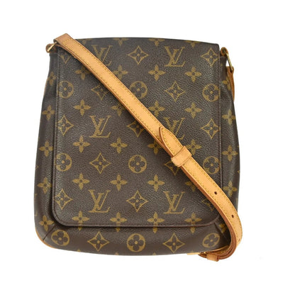 Louis Vuitton Musette Salsa Monogram Canvas, Brown, Canvas, Shoulder Bag