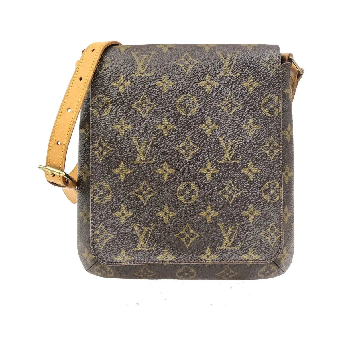 Louis Vuitton Musette Salsa Monogram Canvas, Brown, Canvas, Shoulder Bag