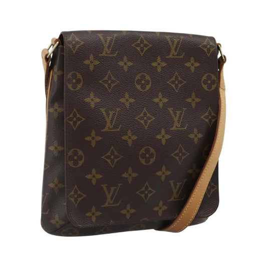 Louis Vuitton Musette Salsa Monogram Canvas, Brown, Canvas, Shoulder Bag