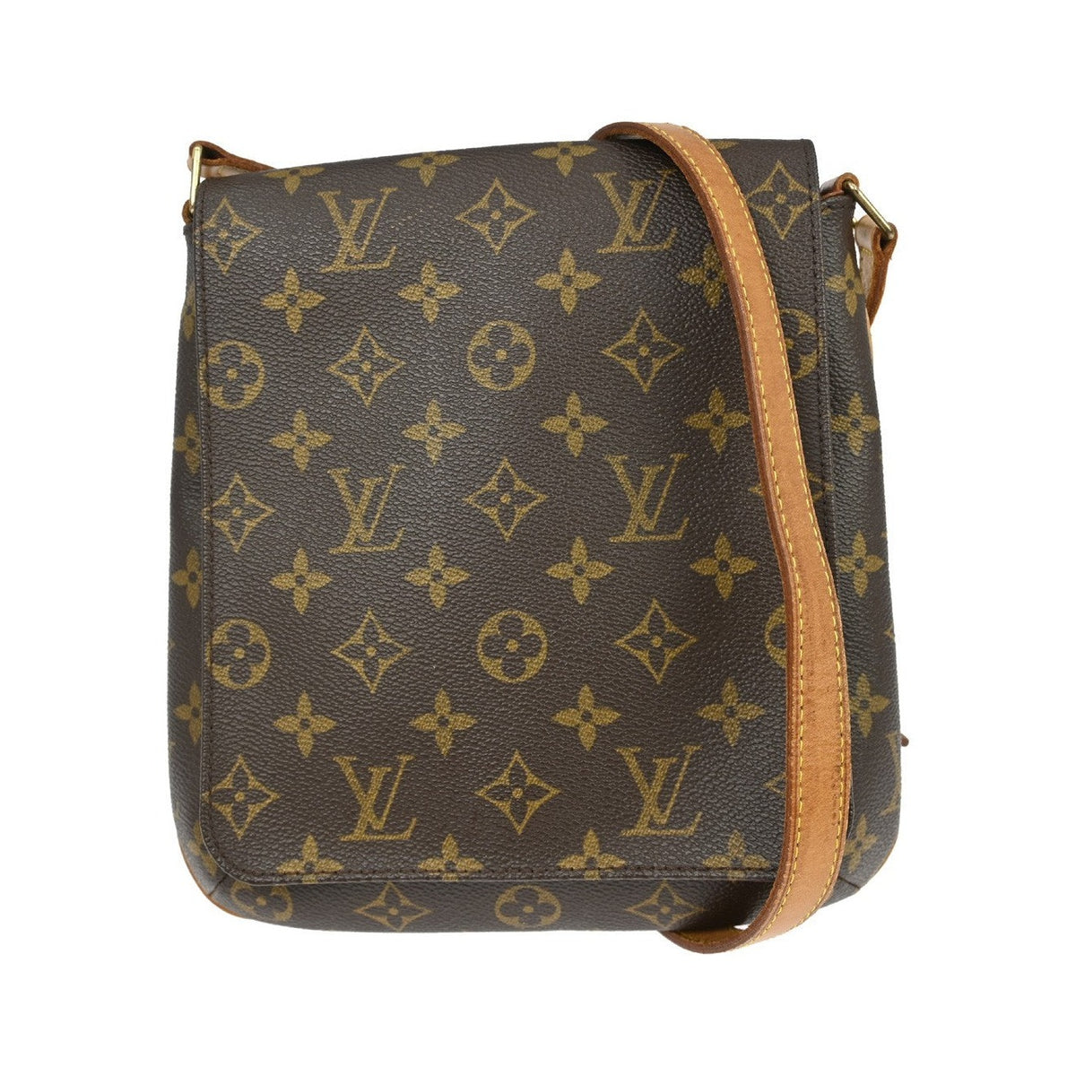 Louis Vuitton Musette Salsa Monogram Canvas, Brown, Canvas, Shoulder Bag