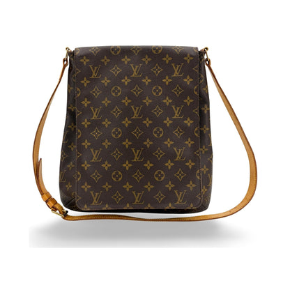 Louis Vuitton Musette Salsa Monogram Canvas, Brown, Canvas, Handbag