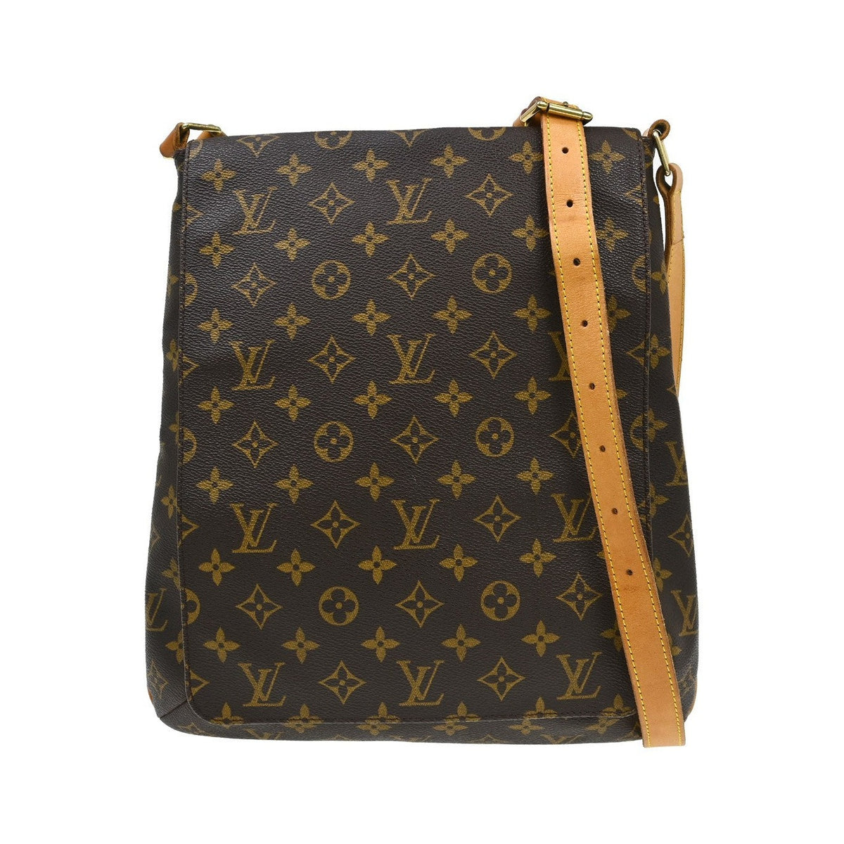 Louis Vuitton Musette Salsa Monogram Canvas, Brown, Canvas, Shoulder Bag