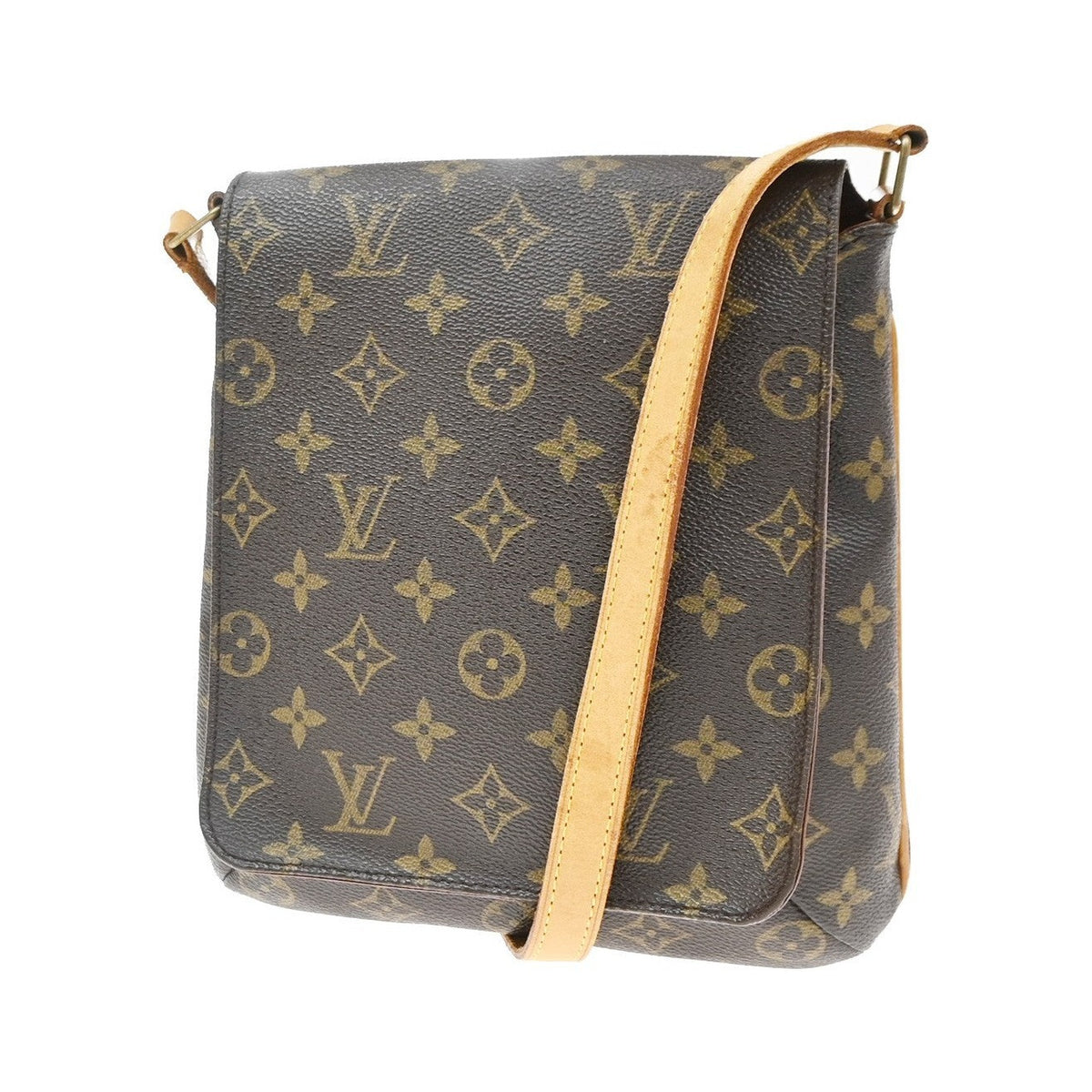 Louis Vuitton Musette Salsa Monogram Canvas, Brown, Canvas, Shoulder Bag