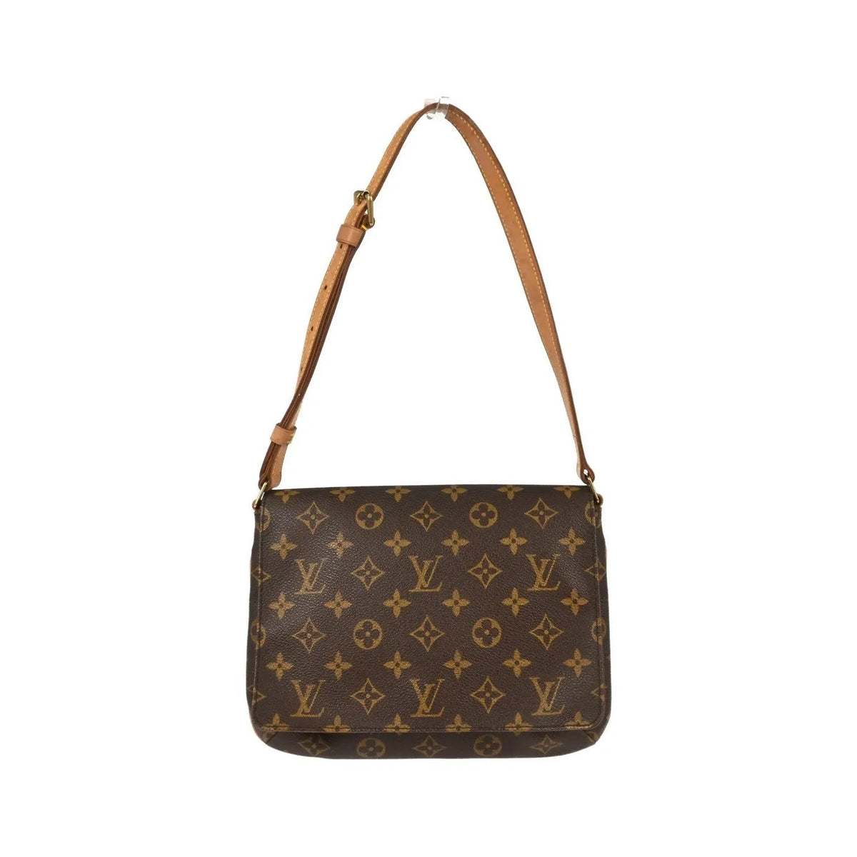 Louis Vuitton Musette Tango Monogram Canvas, Brown, Canvas, Shoulder Bag
